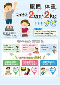 腹囲体重マイナス2cm・2kgナビ